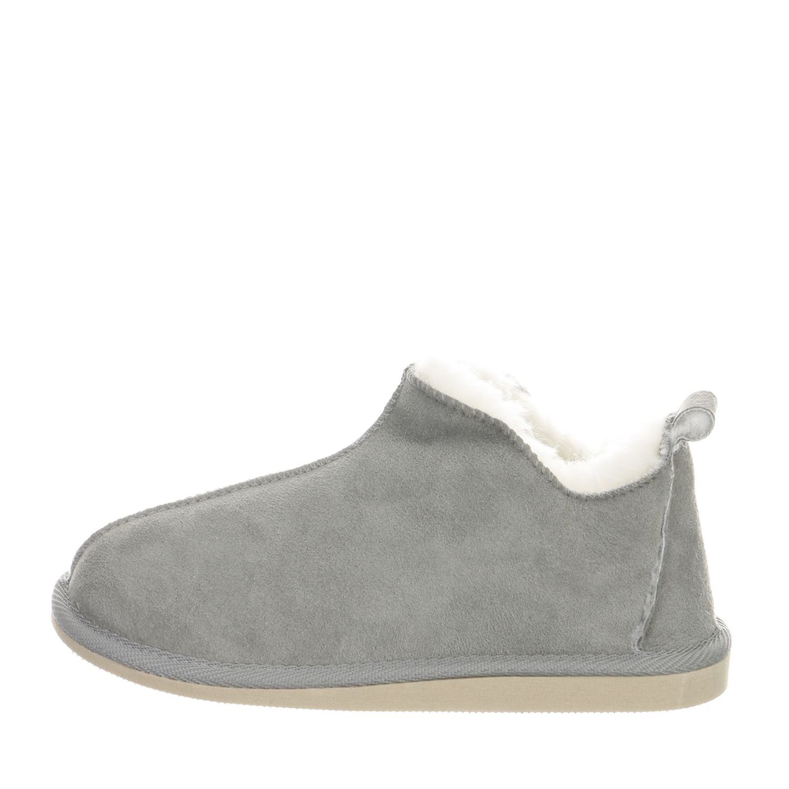Hollert Hausschuh Herren Hüttenschuhe Prinz Fellschuhe Echtleder Merino Schaffell