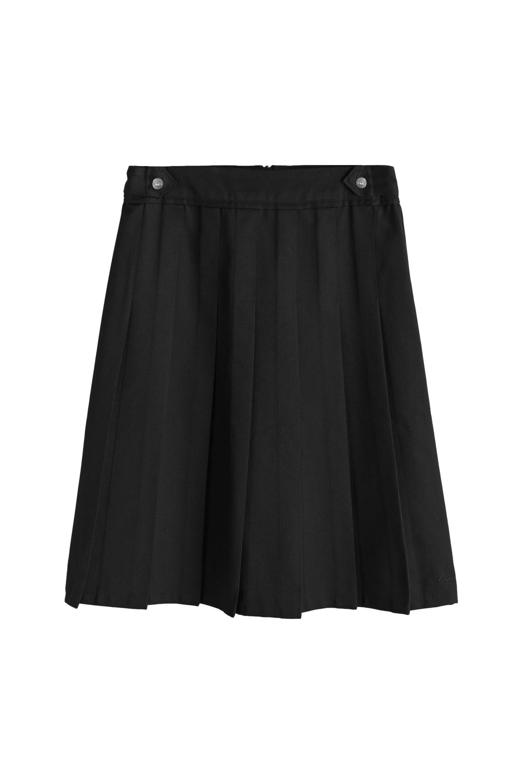 Faltenrock Clarks knielanger Faltenrock