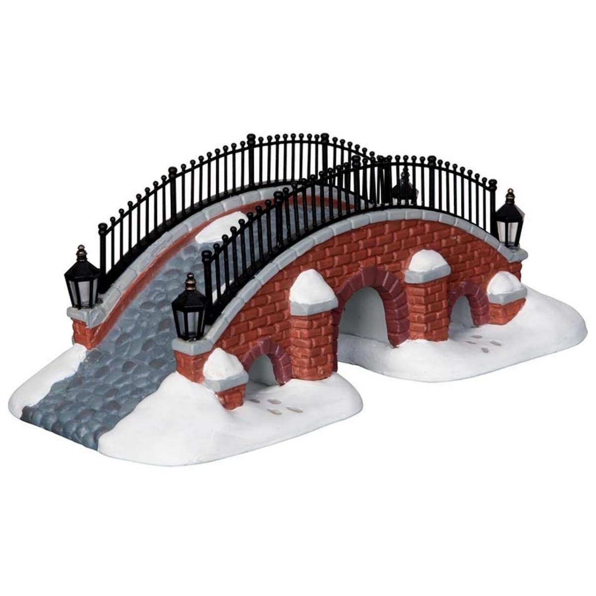 LeMax Winterlandschaft Lemax Backsteinbrücke / Brick Bridge 23962