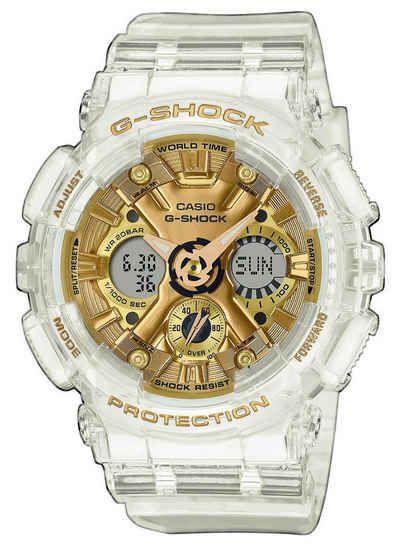 CASIO G-SHOCK Digitaluhr G-Shock Digital Weiß/Goldfarben