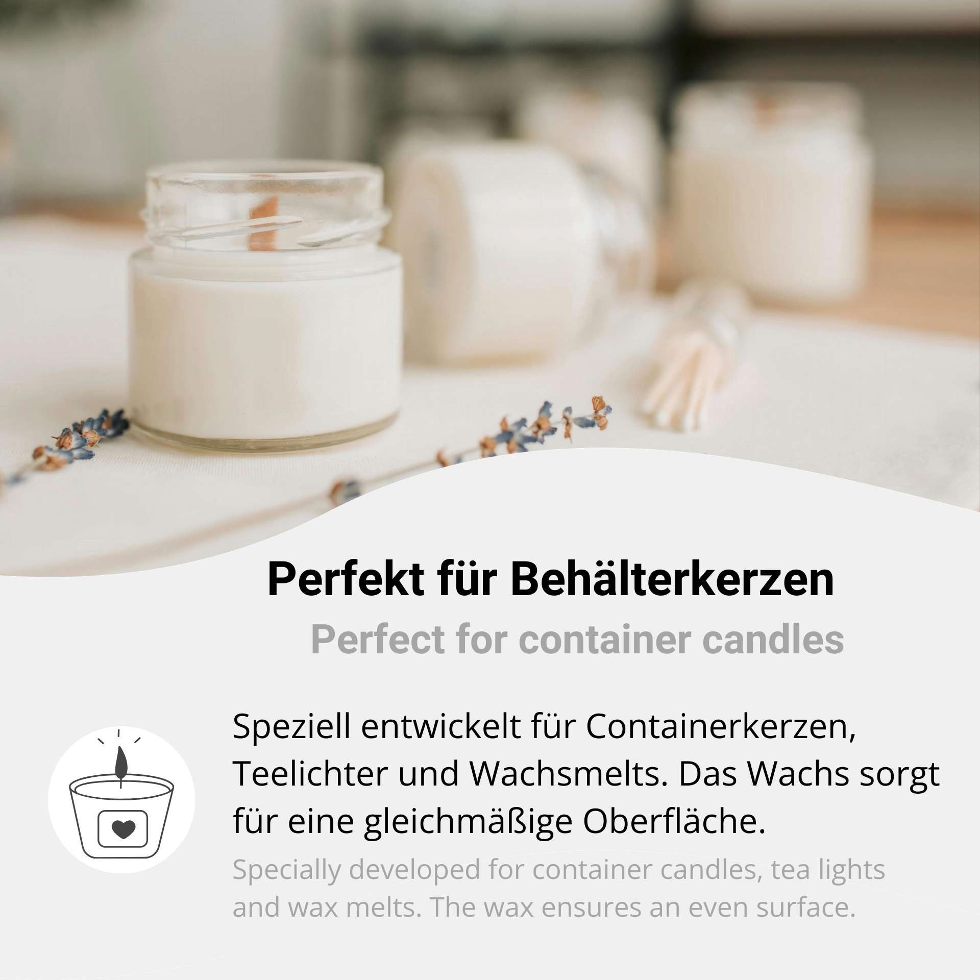 DistrEbution Duftkerze Kerzenwachs Golden Wax 464 Premium Sojawachs Pastillen für Kerzen – Bild 4 von 5