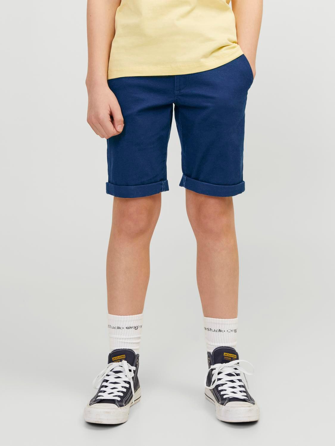 Chinoshorts JPSTDAVID JJCHINO SHORTS AKM SN JNR