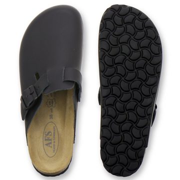 AFS-Schuhe 2900 Hausschuh für Damen aus Leder mit soft Fußbett, Made in Germany