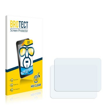 BROTECT Schutzfolie für SilverCrest Programmierbares Heizkörperthermostat, Displayschutzfolie, 2 Stück, Folie klar