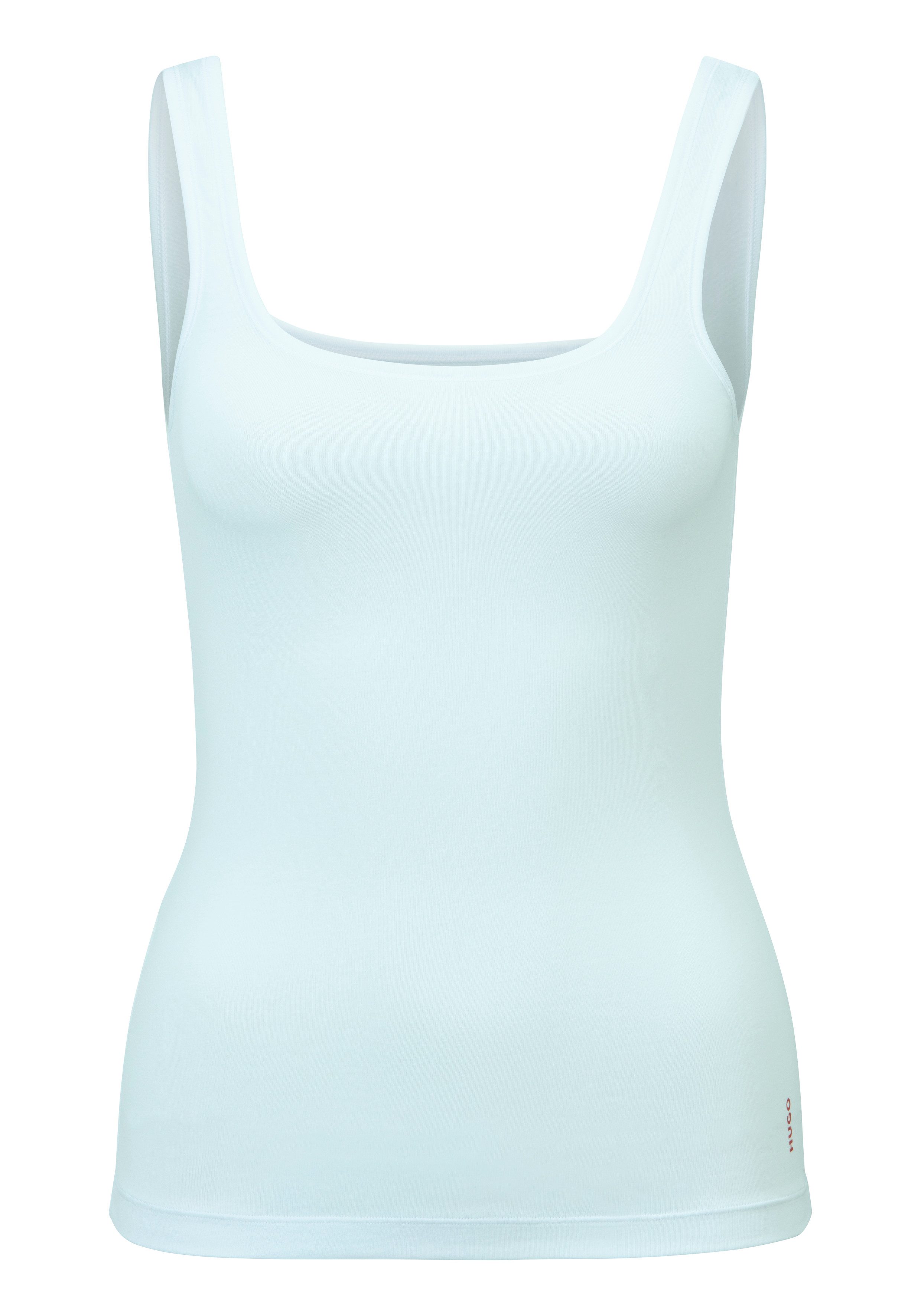 HUGO Tanktop TWIN VEST (Packung, 2er-Pack) mit vertikalem Logoprint günstig online kaufen