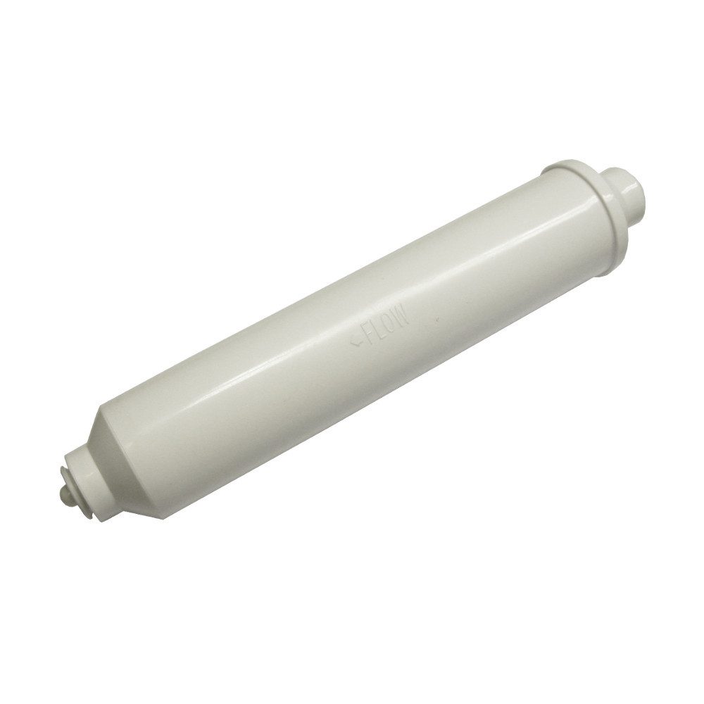Trade-Shop Wasserfilter passend für Gorenje NRS9181CXB NRS9182CBBK NRS9182CXB ersetzt AR031, Zubehör für Side-By-Side Kühlschränke, Durchflussmenge: 1,3 Liter pro Minute / mit hygienischen Schutzkappen
