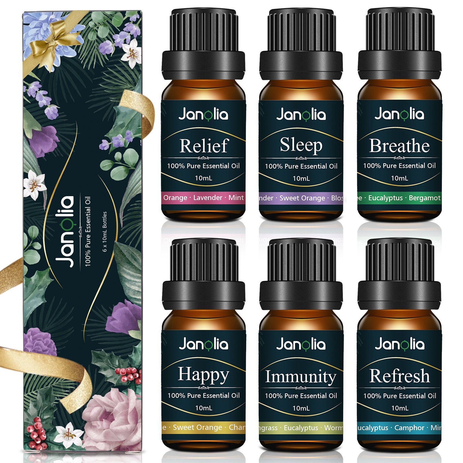 Janolia Duftöl Janolia Essential Spa Oils: Entspannung pur!, Duftöl, Ätherische Öle, Therapieöle, Massageöl, Natürliche Düfte