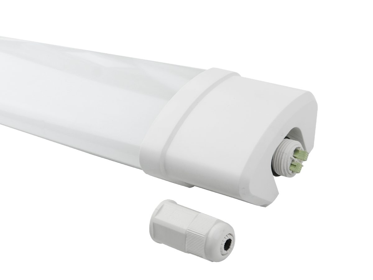 LED-Line LED-Leuchtmittel TRI-PROOF LED Feuchtraumleuchte 30–90 W IP65, LED fest verbaut, Neutralweiß (4000 K), Wasser- und staubdicht, ideal für Innen- und Außenbereiche