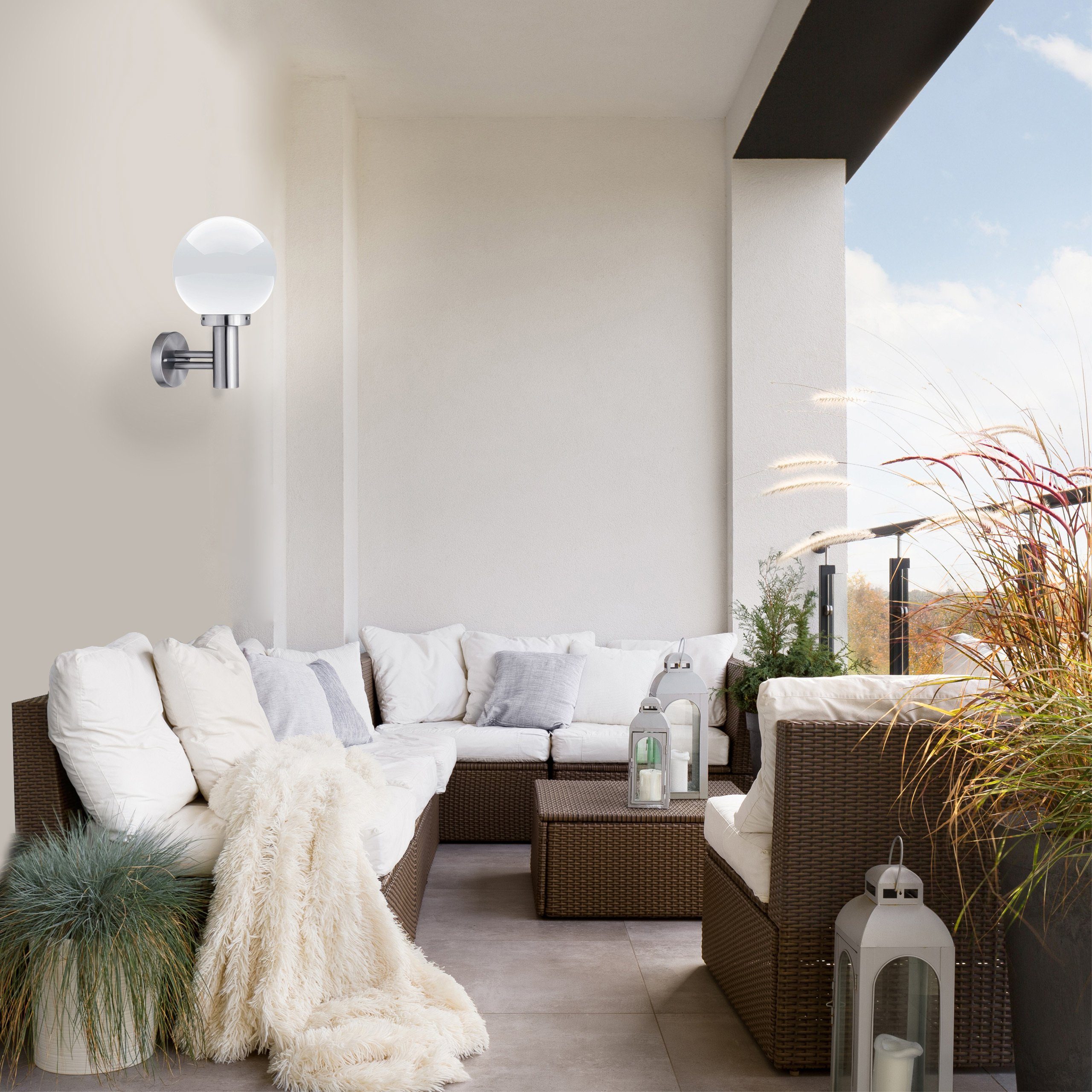 SellTec LED Außen-Wandleuchte Wandleuchte TANO Außenlampe, günstig online kaufen