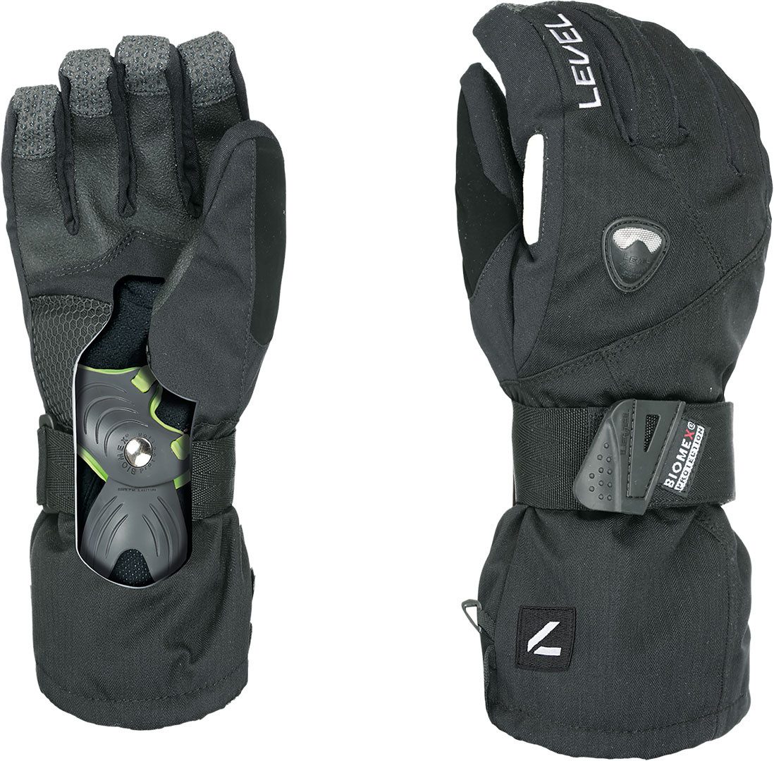 Snowboardhandschuhe LEVEL FLY Handschuh 2026 black