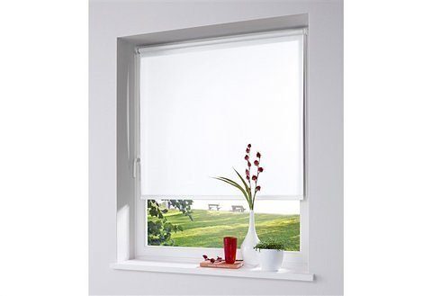 Seitenzugrollo Themse-Uni, my home, Lichtschutz, ohne Bohren, freihängend, günstig online kaufen