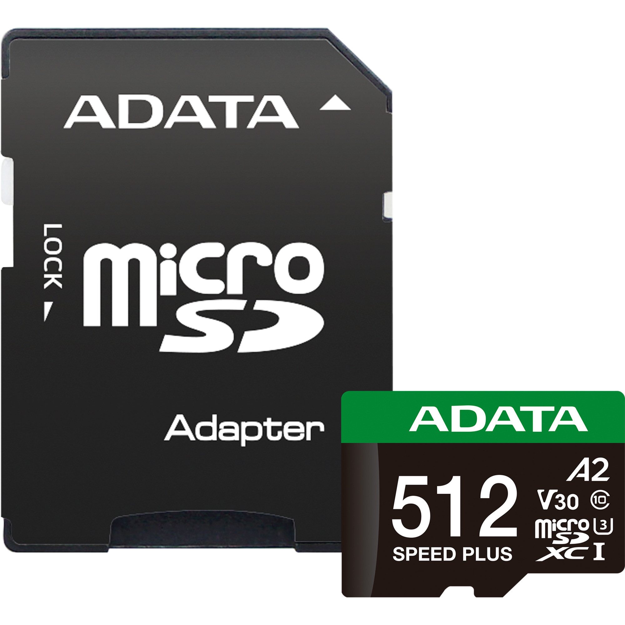 ADATA ADATA SPEED PLUS microSDXC 512 GB, Speicherkarte, externer Speicher (512 GB GB)