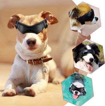 GelldG Sonnenbrille Hund Sonnenbrille, Hundeschutzbrille, Hundebrille UV Wasserdicht