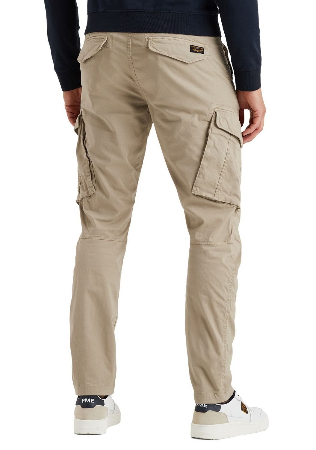 PME Legend Herren Cargohose NORDROP - Tapered Fit - Blau Beige Oliv Grün günstig online kaufen