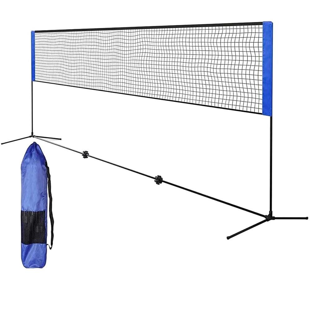 Best Sporting Volleyballnetz Volleyballnetz Outdoor 4 in 1, 310 cm breit, höhenverstellbar