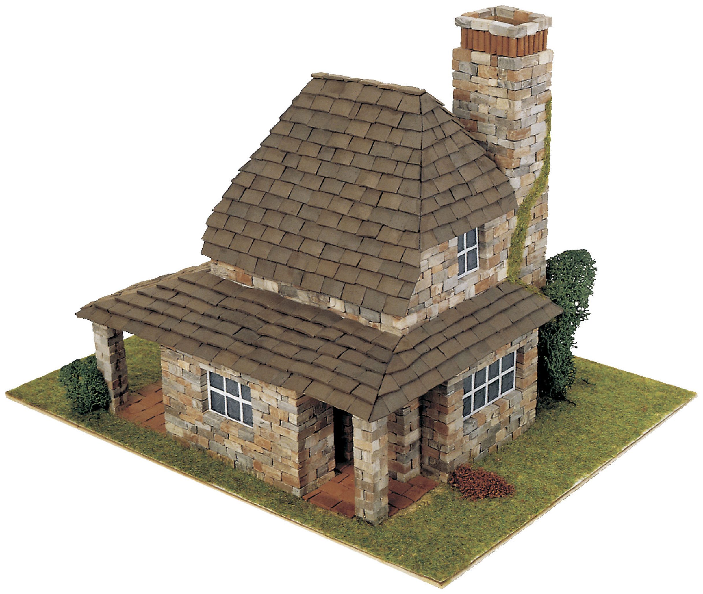 Domus Kits Modellbausatz Country 2, Maßstab 1:50, (Modellbausatz, 2445-tlg., Landhaus), Made in Europe
