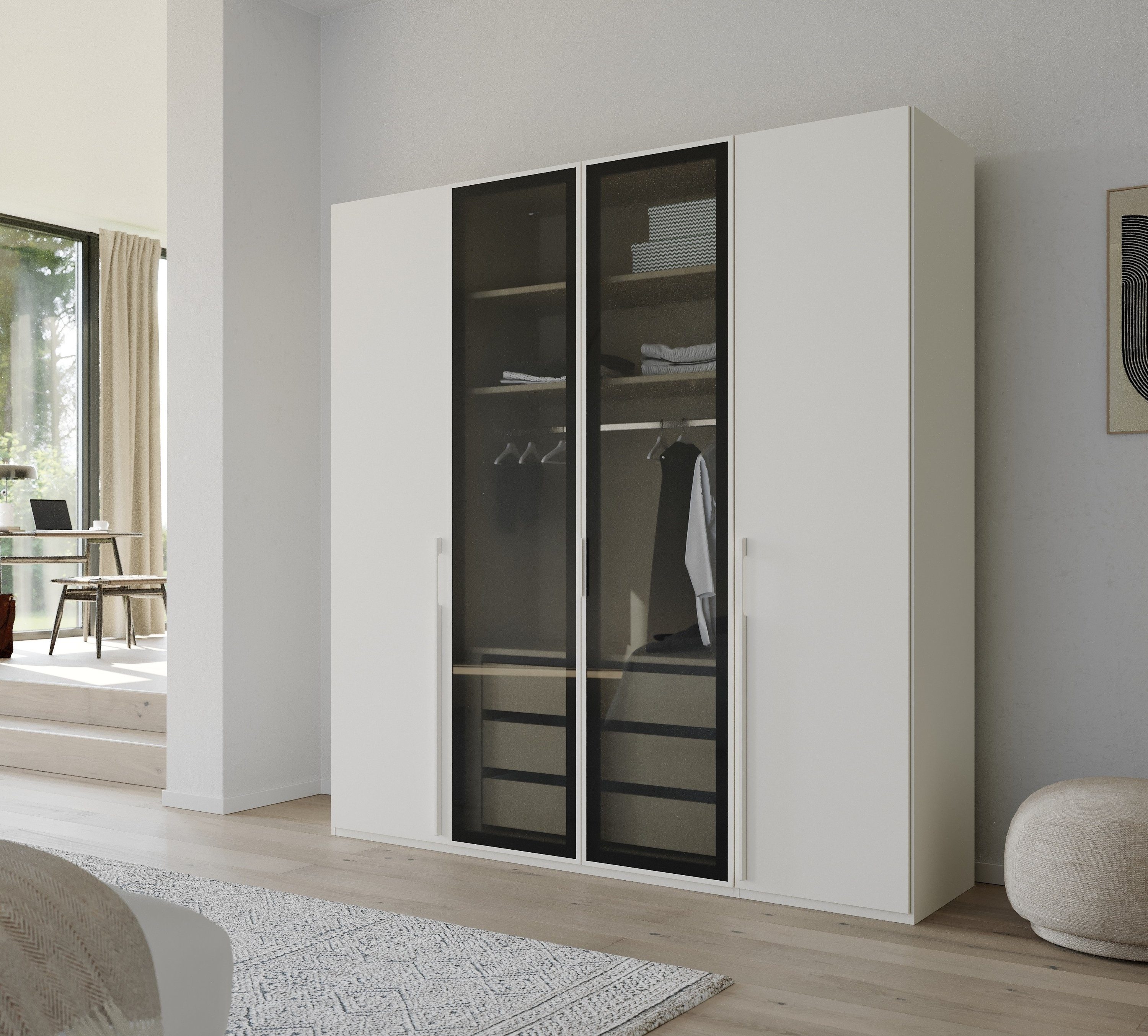 rauch Drehtürenschrank "Kleiderschrank Schrank Garderobe SKAT SHINE mit hoc günstig online kaufen