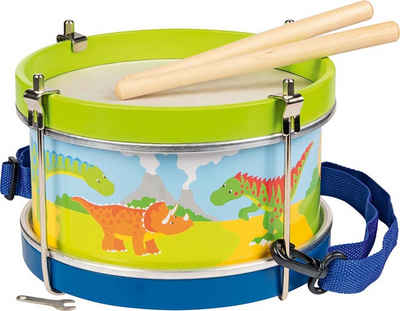 goki Spielzeug-Musikinstrument Trommel Dinosaurier, Kindertrommelspaß auf TOP-Niveau.