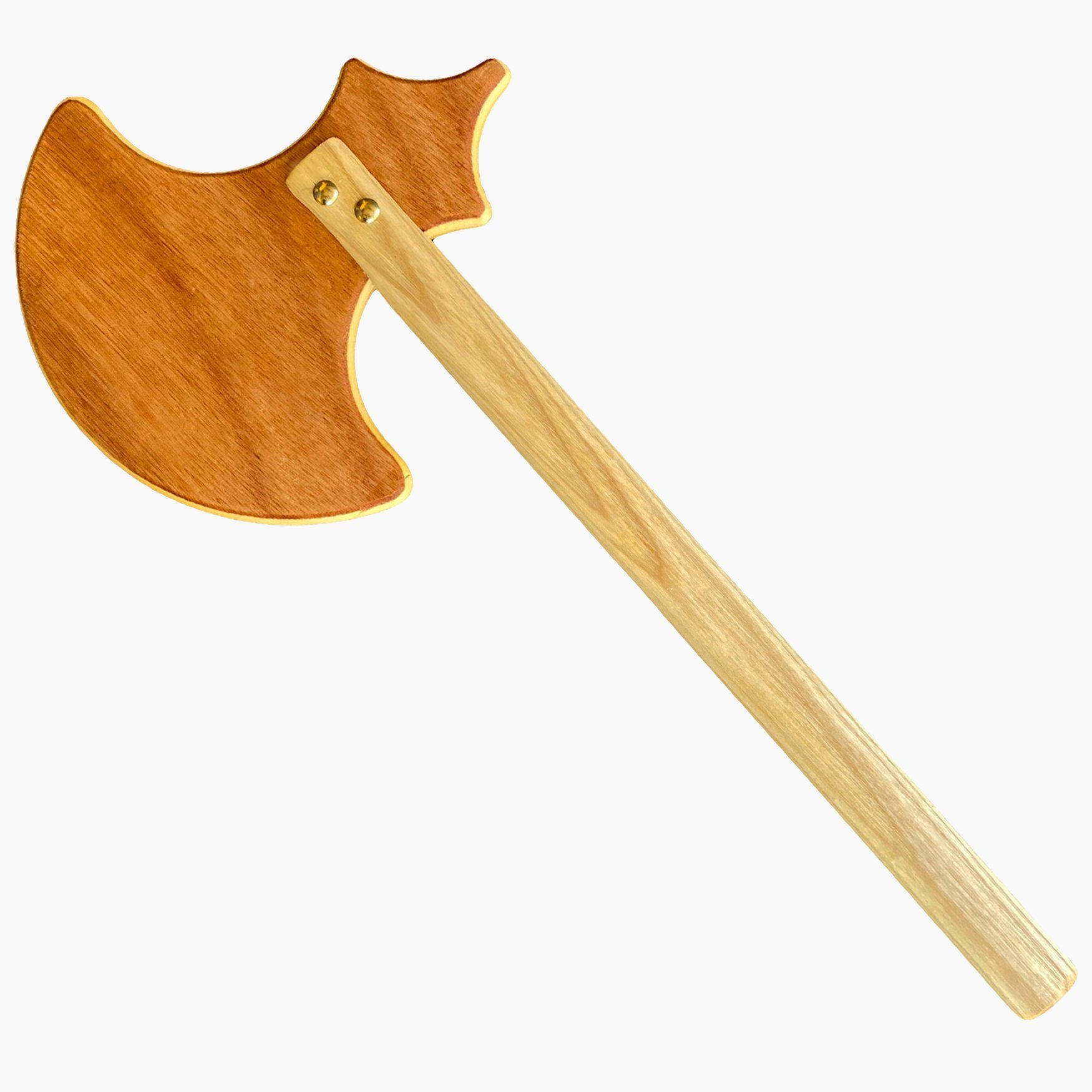 Madera Spielzeuge Spielzeug-Axt Axt für kleine Ritter, (packung, 1-tlg., set), Der Axtstiel aus stabilem Eschenholz.