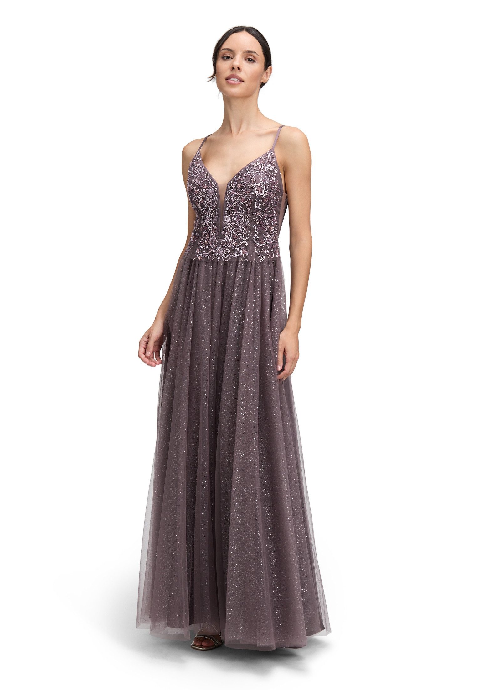 Vera Mont Abendkleid Damen Abendkleid mit Stickerei