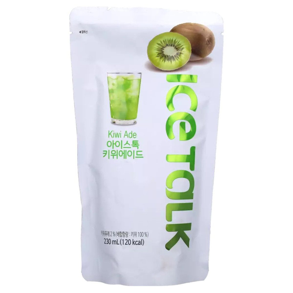 ICE TALK Softgetränk, Ice Talk Kiwi Limonade mit süß säuerlichem Geschmack 230ml 10er Pack