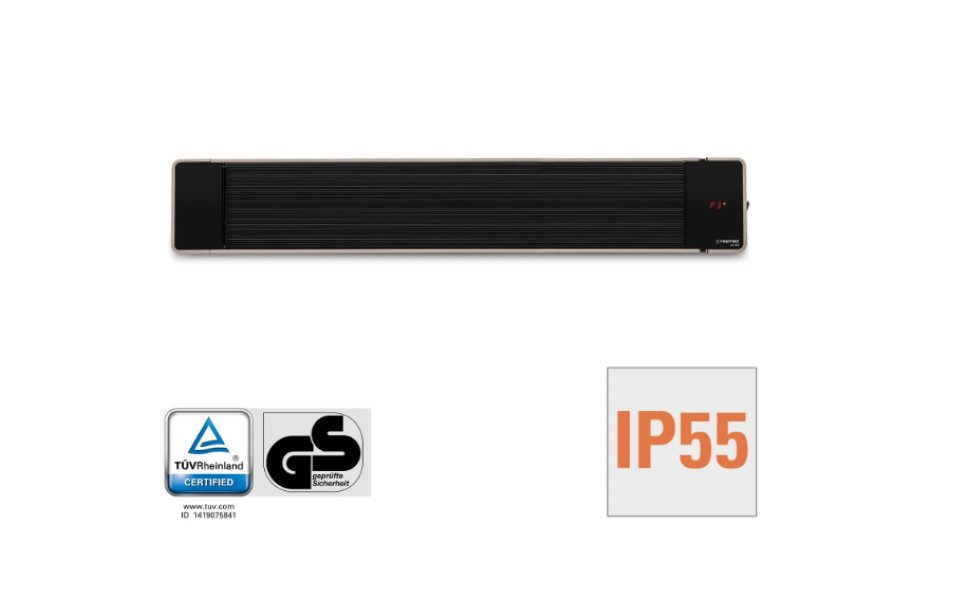 terrassana Heizstrahler IRD 1800 Dunkelheizstrahler, 1800 W
