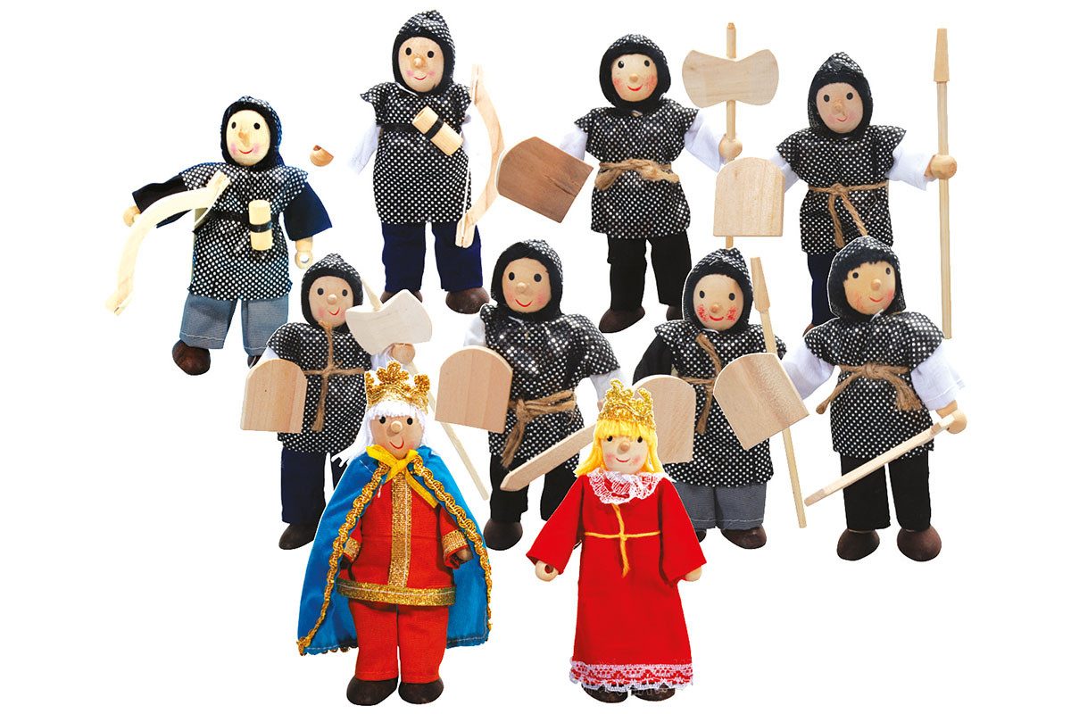 Winzlinge Biegepuppe Kleines Ritter Set (10-tlg) günstig online kaufen