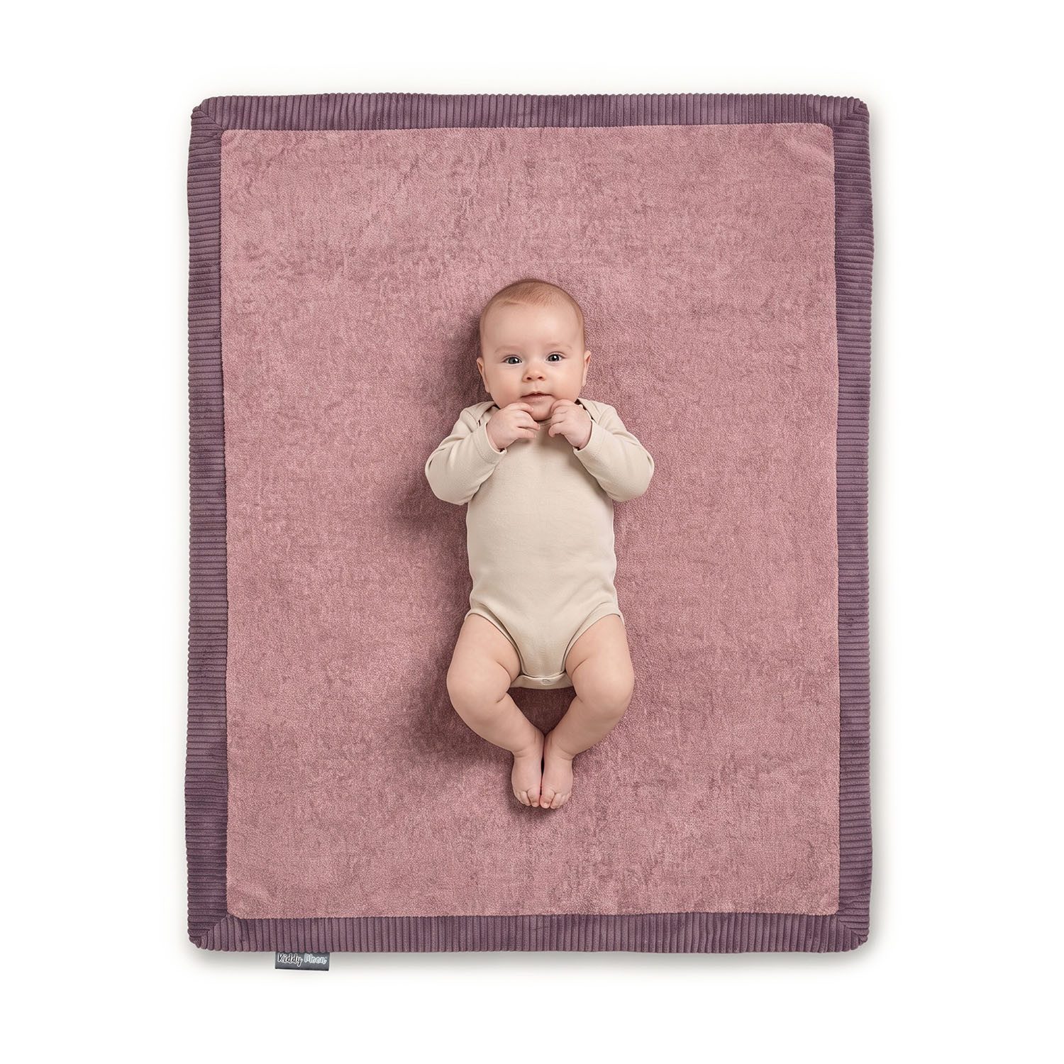 KiddyMoon Spielmatte KM-MT-RUG-1X (Krabbelmatte für Babys und Kinder, gepolsterte Spielmatte)