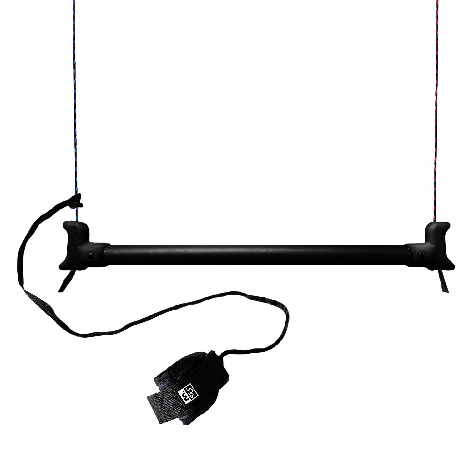 Wolkenstürmer Kite Lenkbar Basic mit Safety Leash für Zweileiner Lenkmatten, (Steuerbar für Zweileiner Drachen inkl Sicherheitsleine 56 cm, 1-tlg), Kite Steuerstange aus Aluminium für Drachen und Kitesport Anfänger