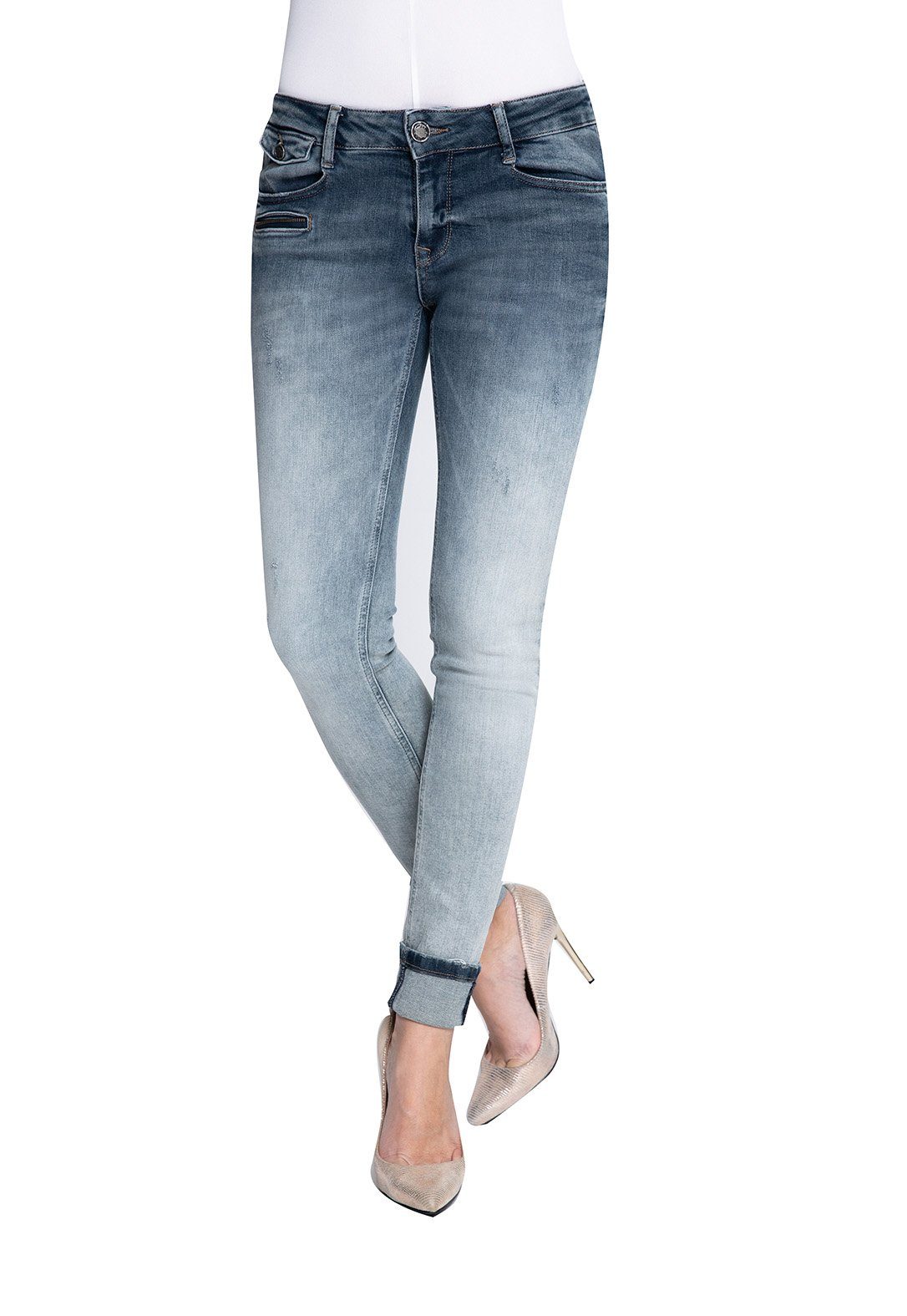 Zhrill Skinny-fit-Jeans Skinny Jeans MIA Blue angenehmer Tragekomfort