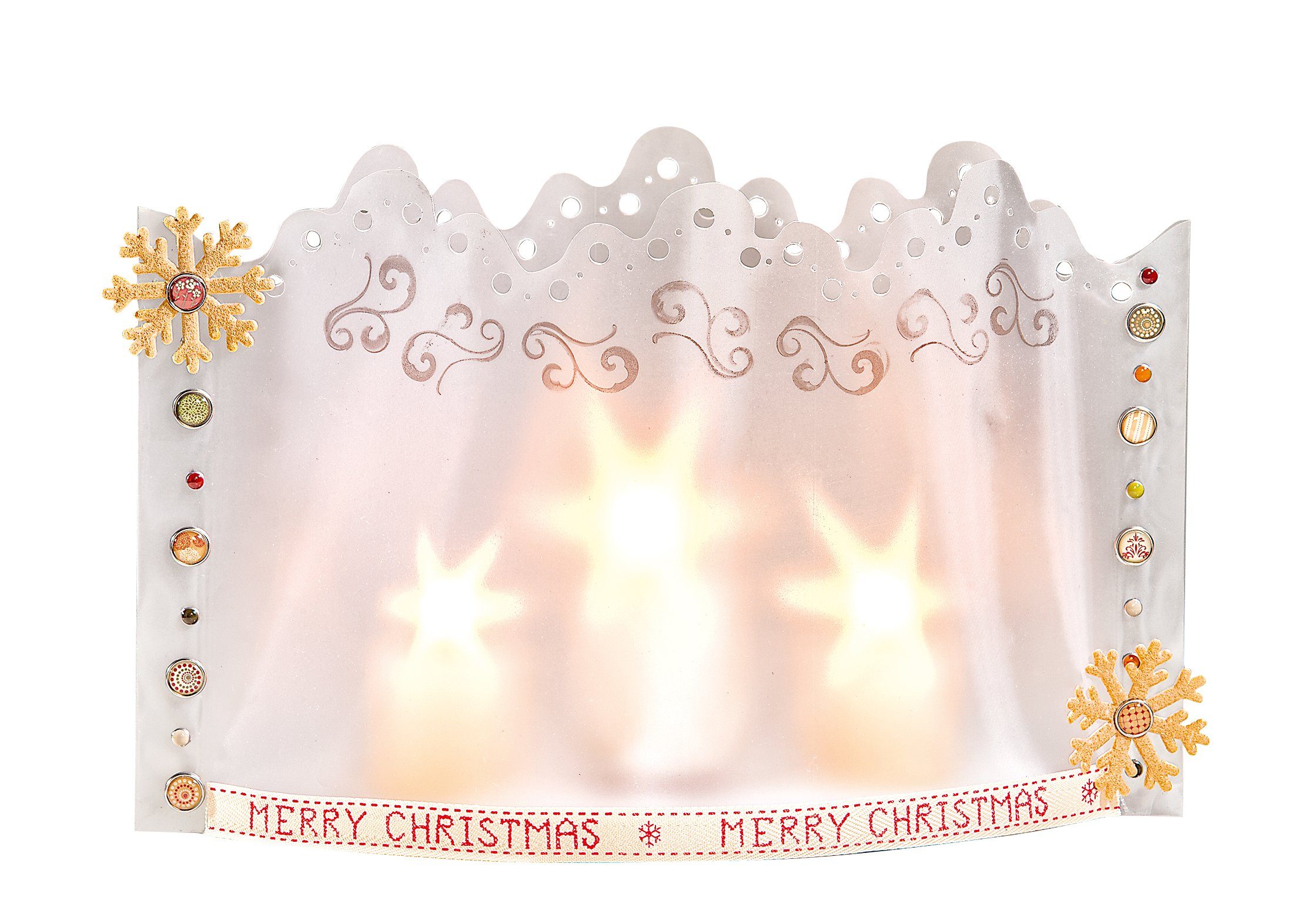 VBS Lampenschirm »Lampenfolie Magic Star«, 50 cm x 50 cm, Bild 4