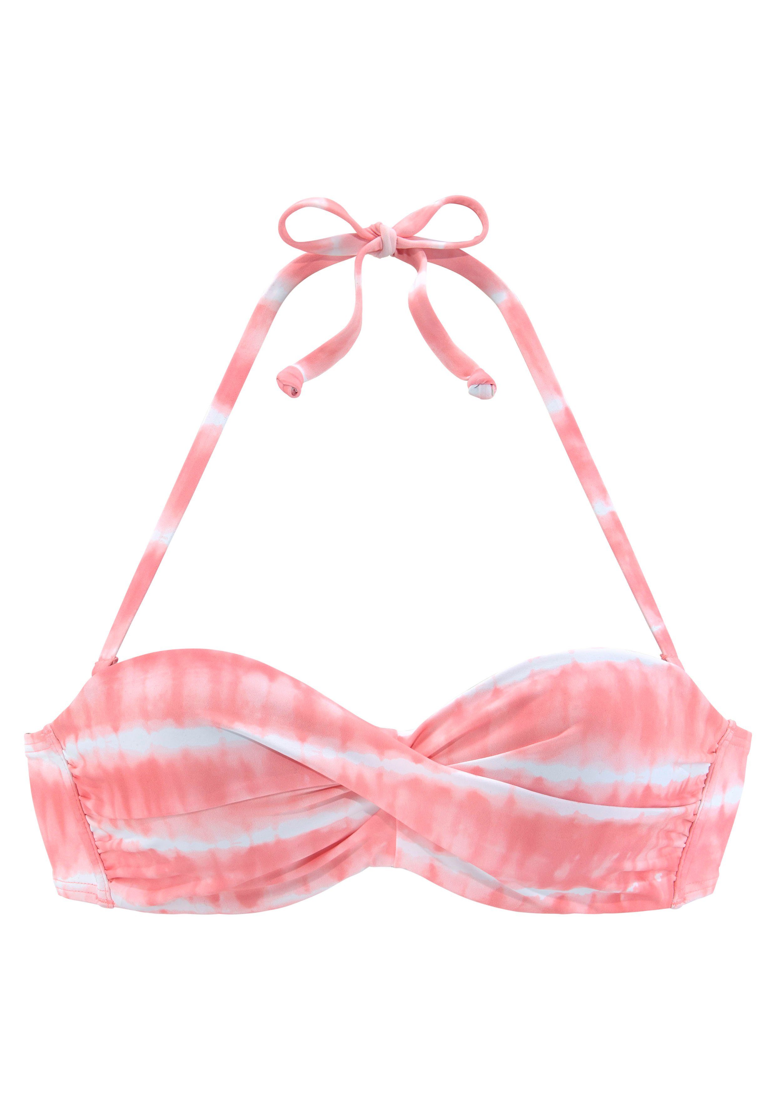 s.Oliver Bügel-Bikini-Top Enja, mit Batikdruck und günstig online kaufen