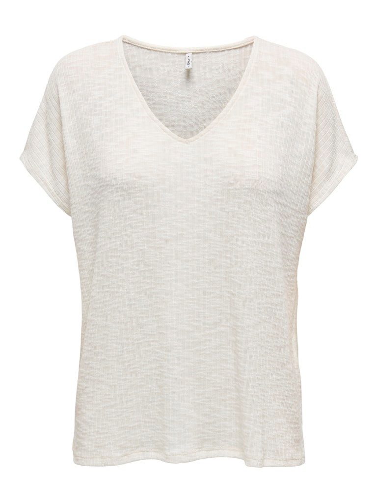 ONLY Kurzarmshirt ONLMILA S/S V-NECK TOP günstig online kaufen