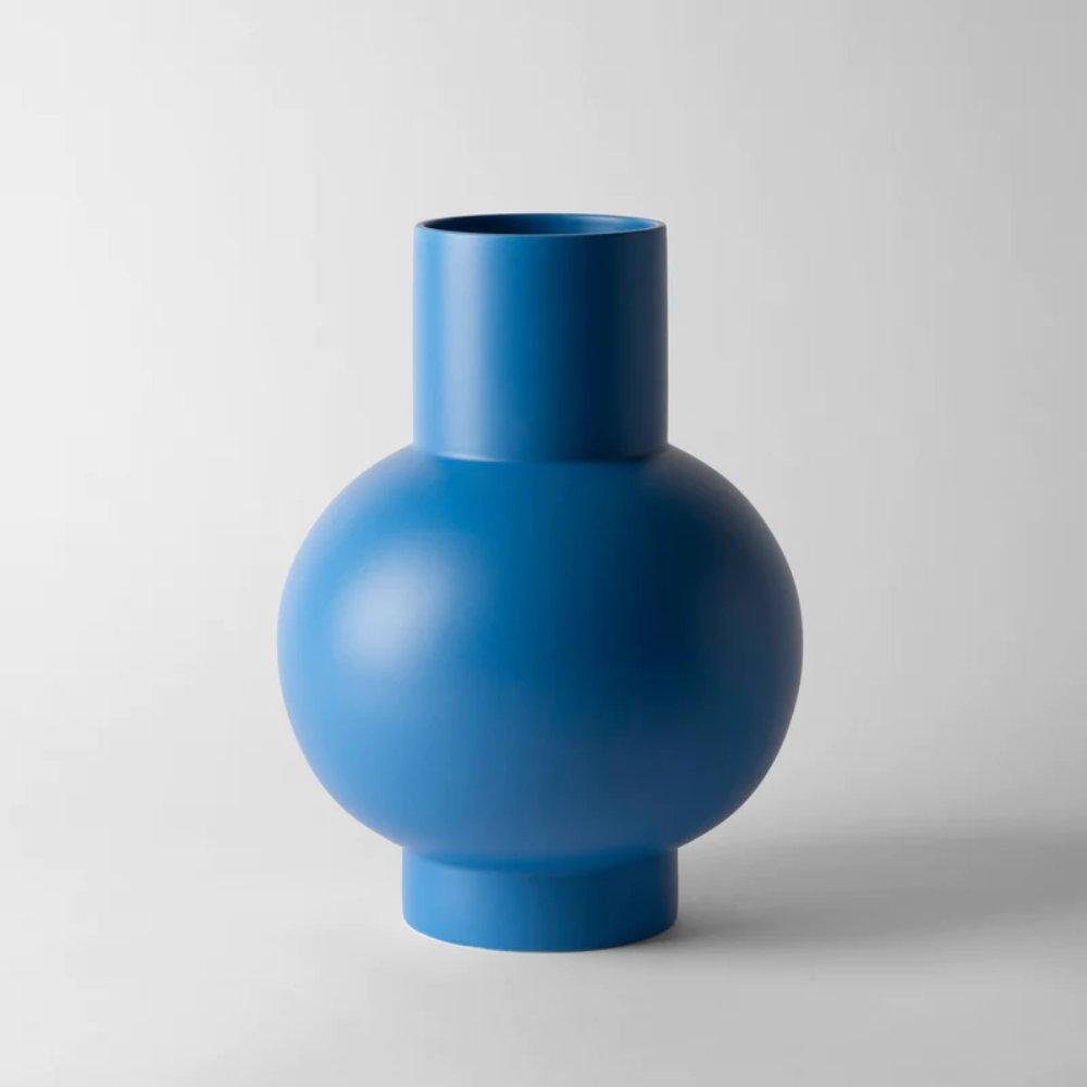 Strøm Blue (XL) Raawii Dekovase Vase Electric