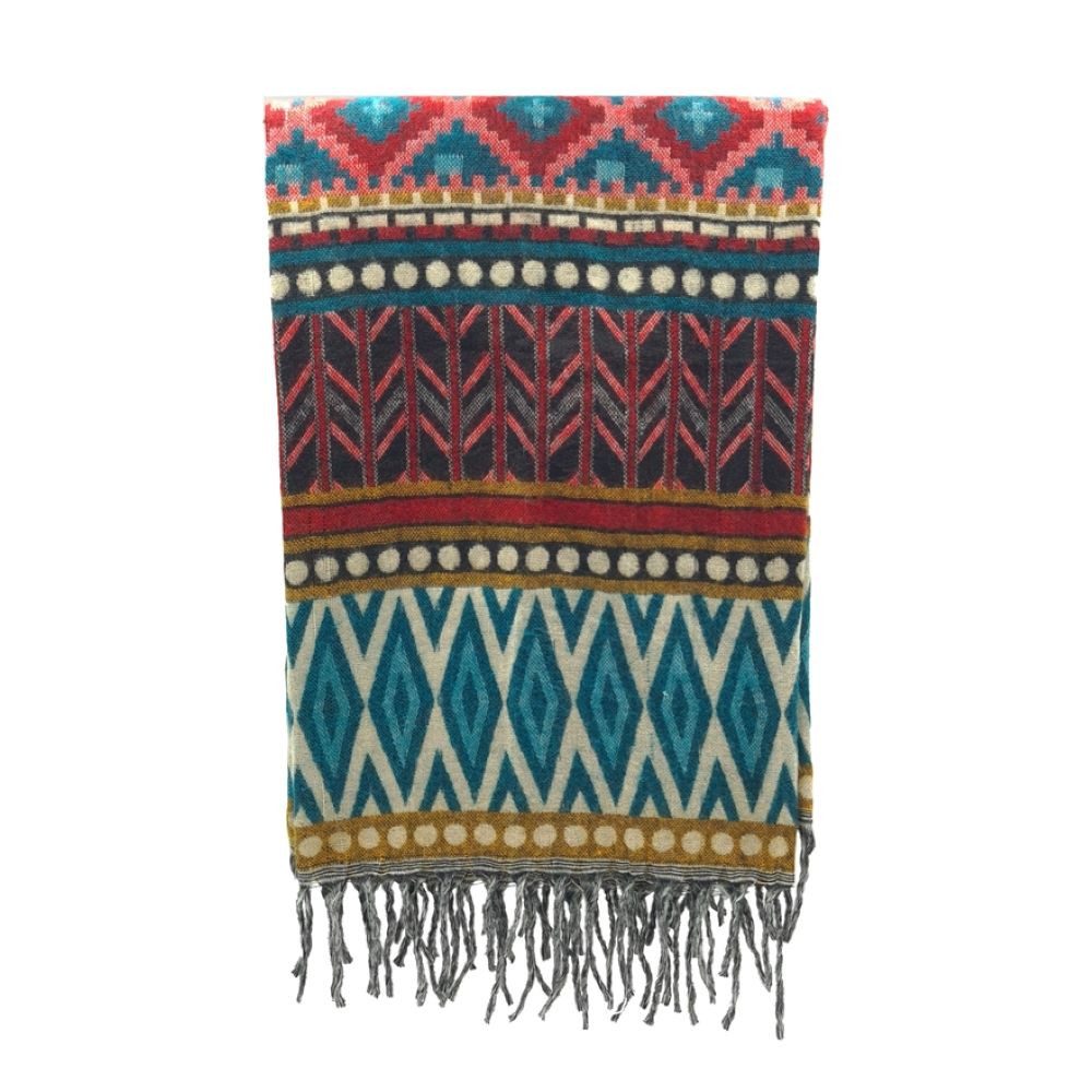 Goodman Design XXL-Schal Ethno-Winterschal Poncho – günstig online kaufen