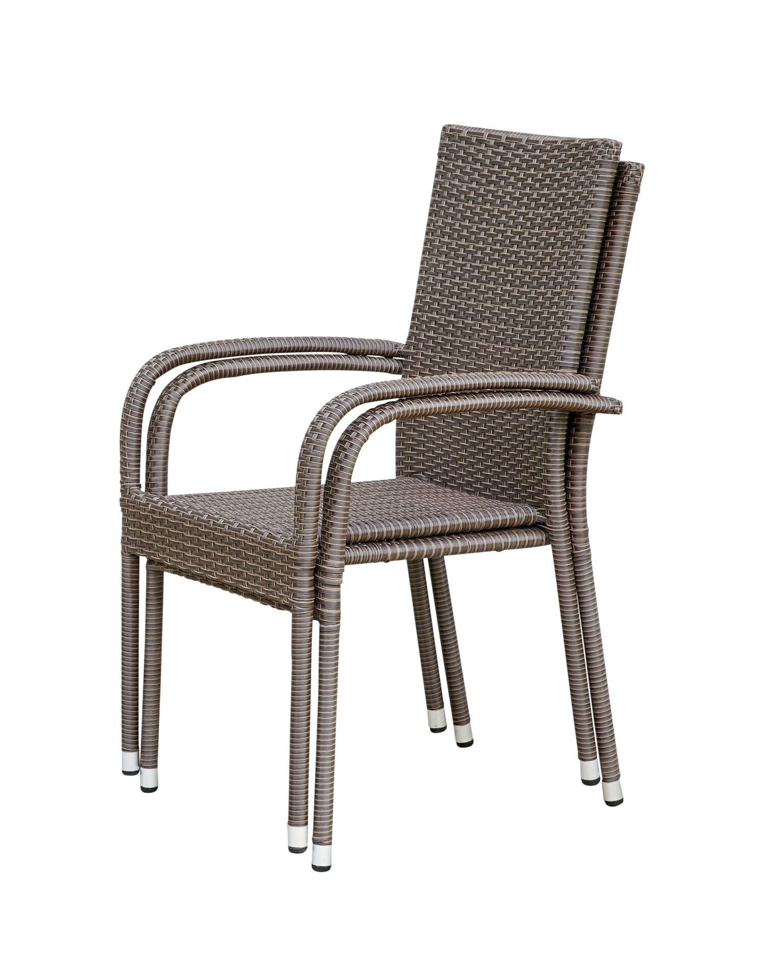 dasmöbelwerk Gartenstuhl Stapelstuhl Balkonstuhl Oslo Armlehnstuhl Gartenst günstig online kaufen