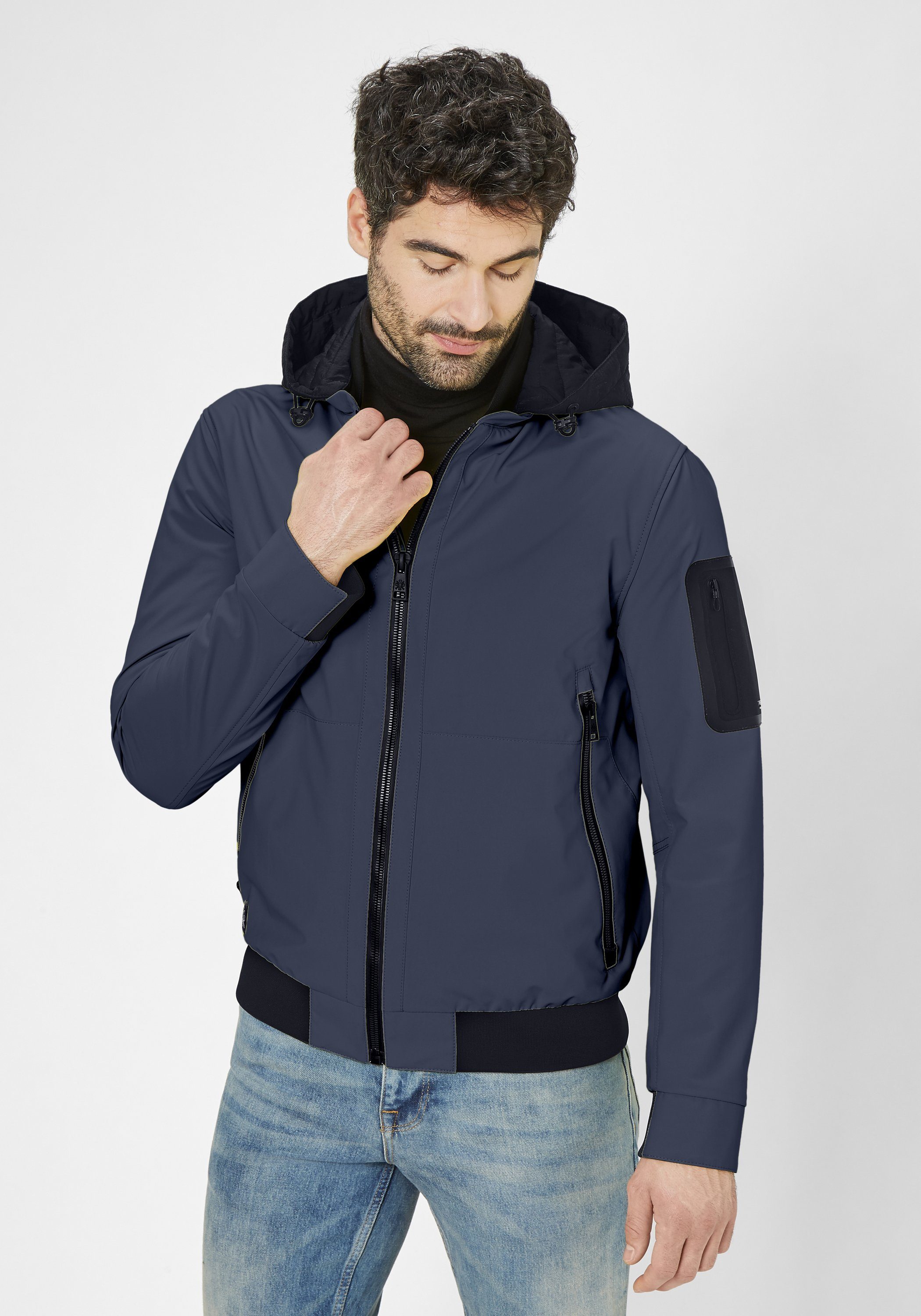 Tribeca Sommerjacke Beach navy