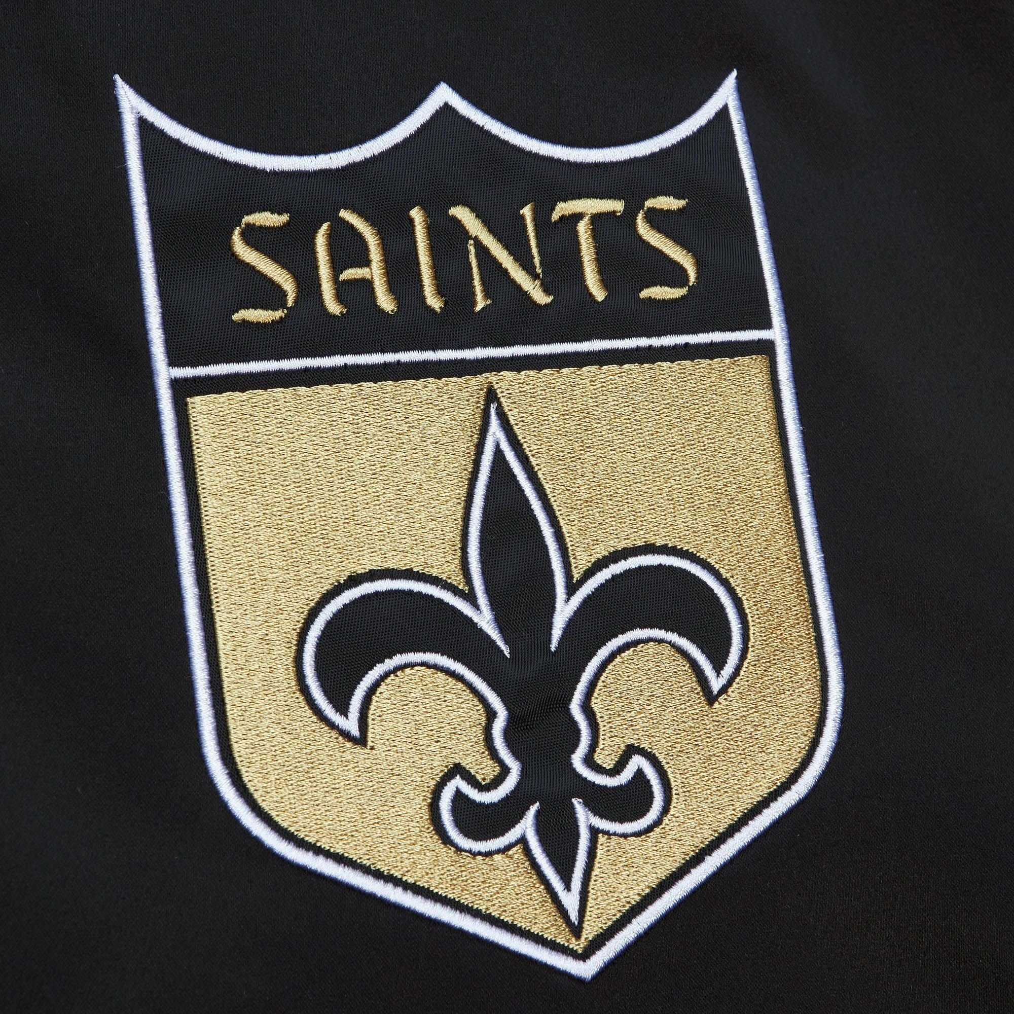 Mitchell & Ness Collegejacke Heavyweight Saints Orleans NFL New Satin
