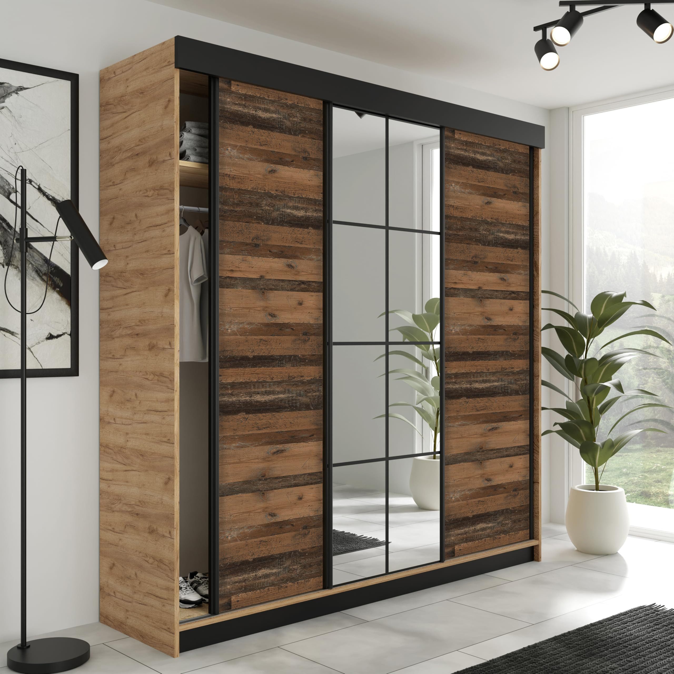 KIER FURNITURE Schiebetürenschrank LAMARO 250 x günstig online kaufen