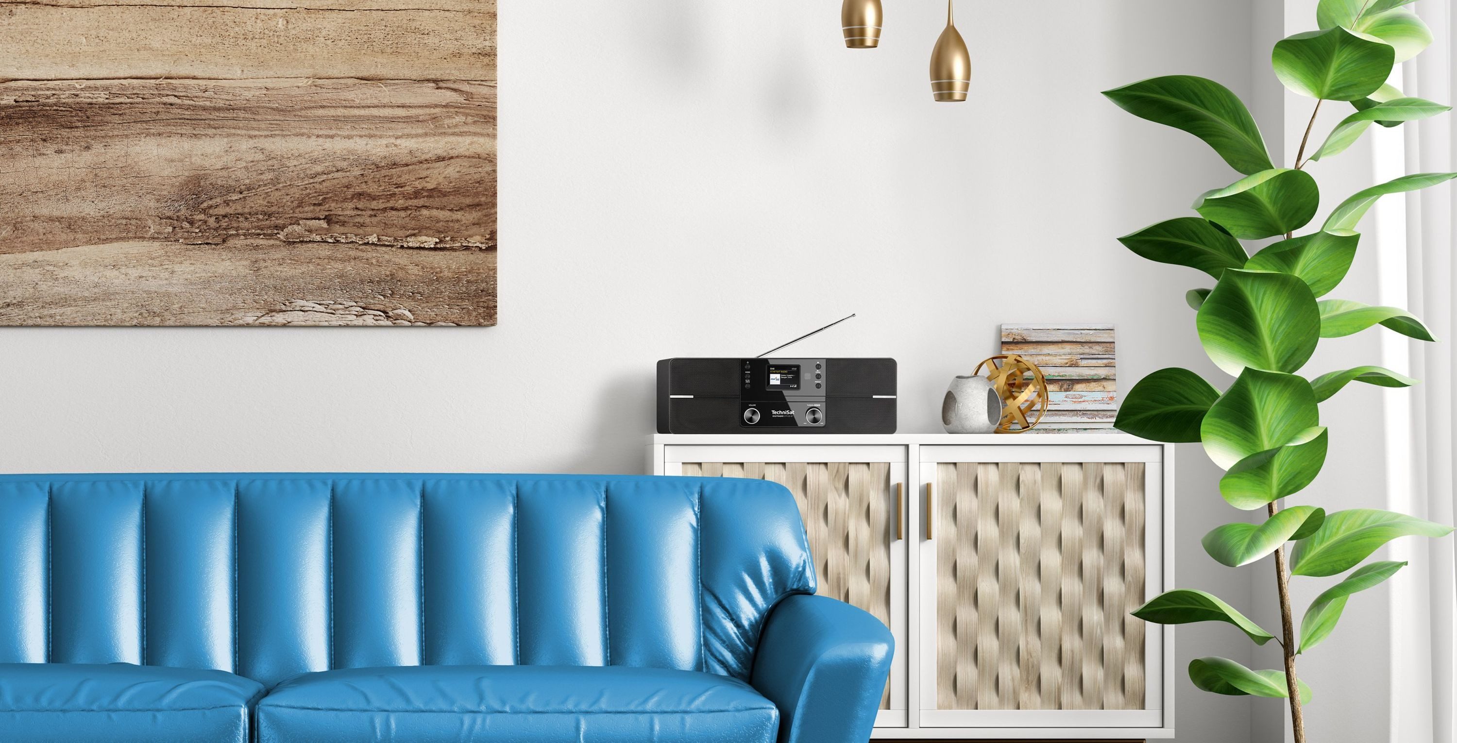 TechniSat DIGITRADIO 371 CD BT Digitalradio (DAB) (Digitalradio (DAB), FM-Tuner mit RDS, 10 W, CD-Player, Bluetooth)