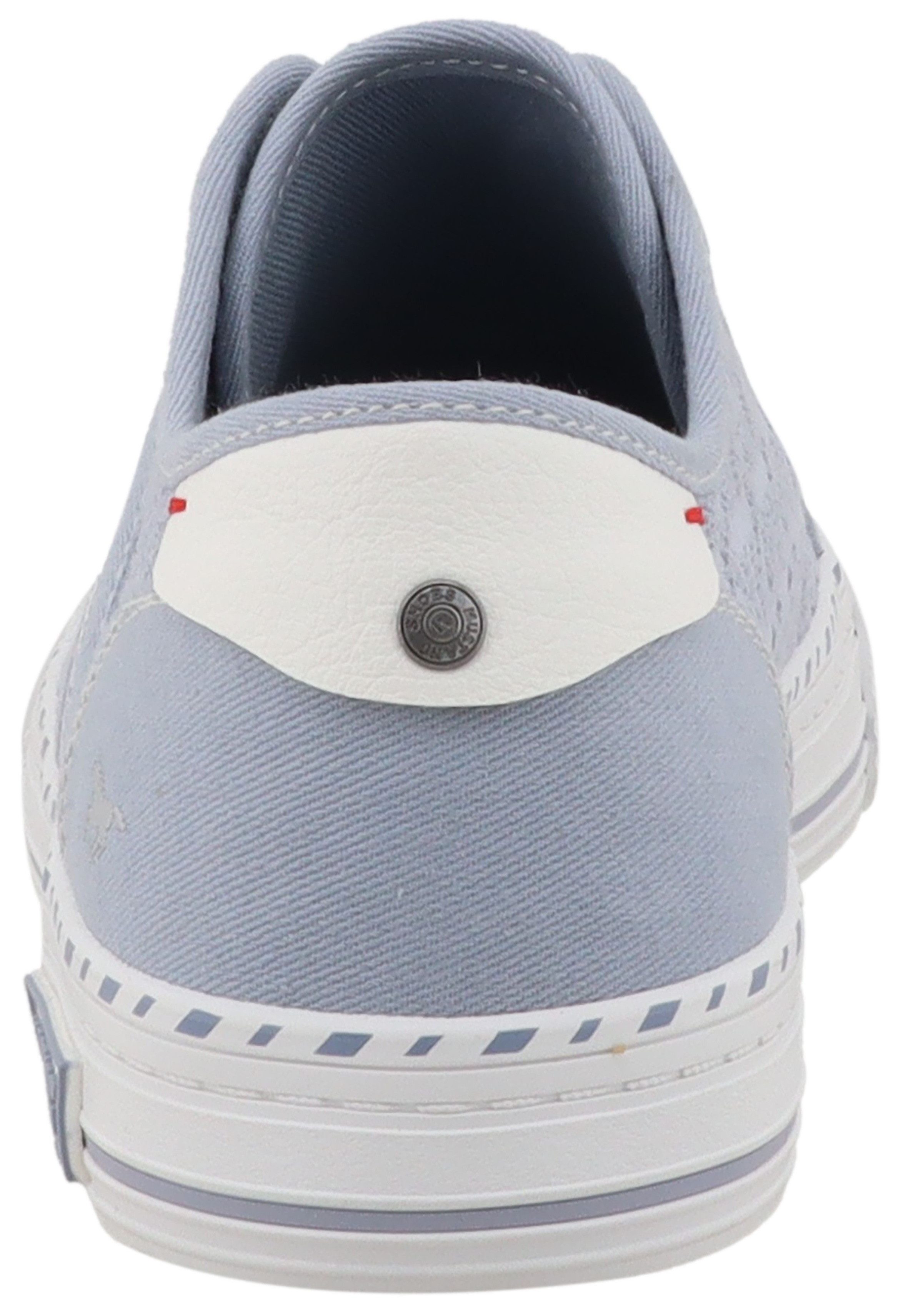 Mustang Shoes Magdalena Plateausneaker Freizeitschuh, Halbschuh, Schnürschuh mit schöner Stickerei