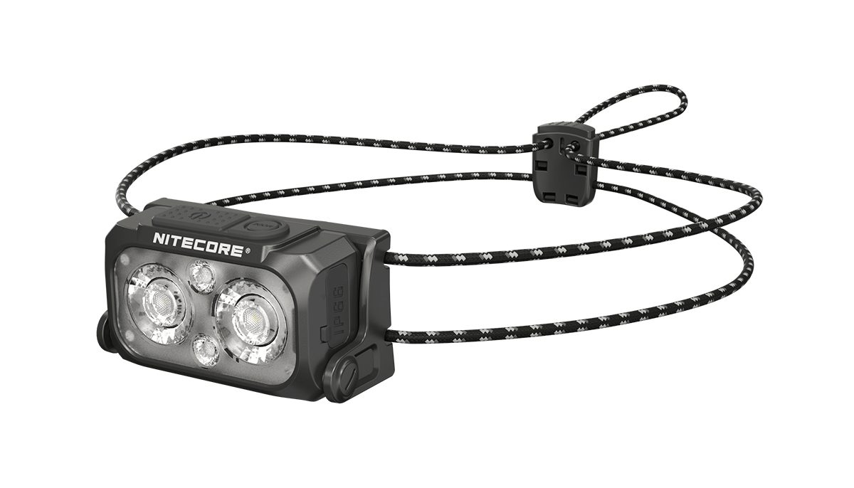 Nitecore LED Stirnlampe NU25 MCT UL 400 Lumen - ULTRA Leichte Kopflampe mit 2 Lichtquellen (1-St)
