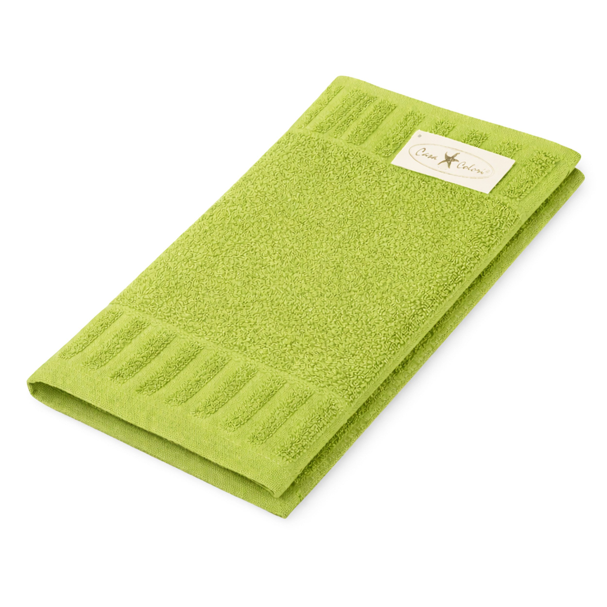 Casa Colori Seiftuch Uni, Frottier (1-St), Hohe Farbbrillanz, Einfache Pflege