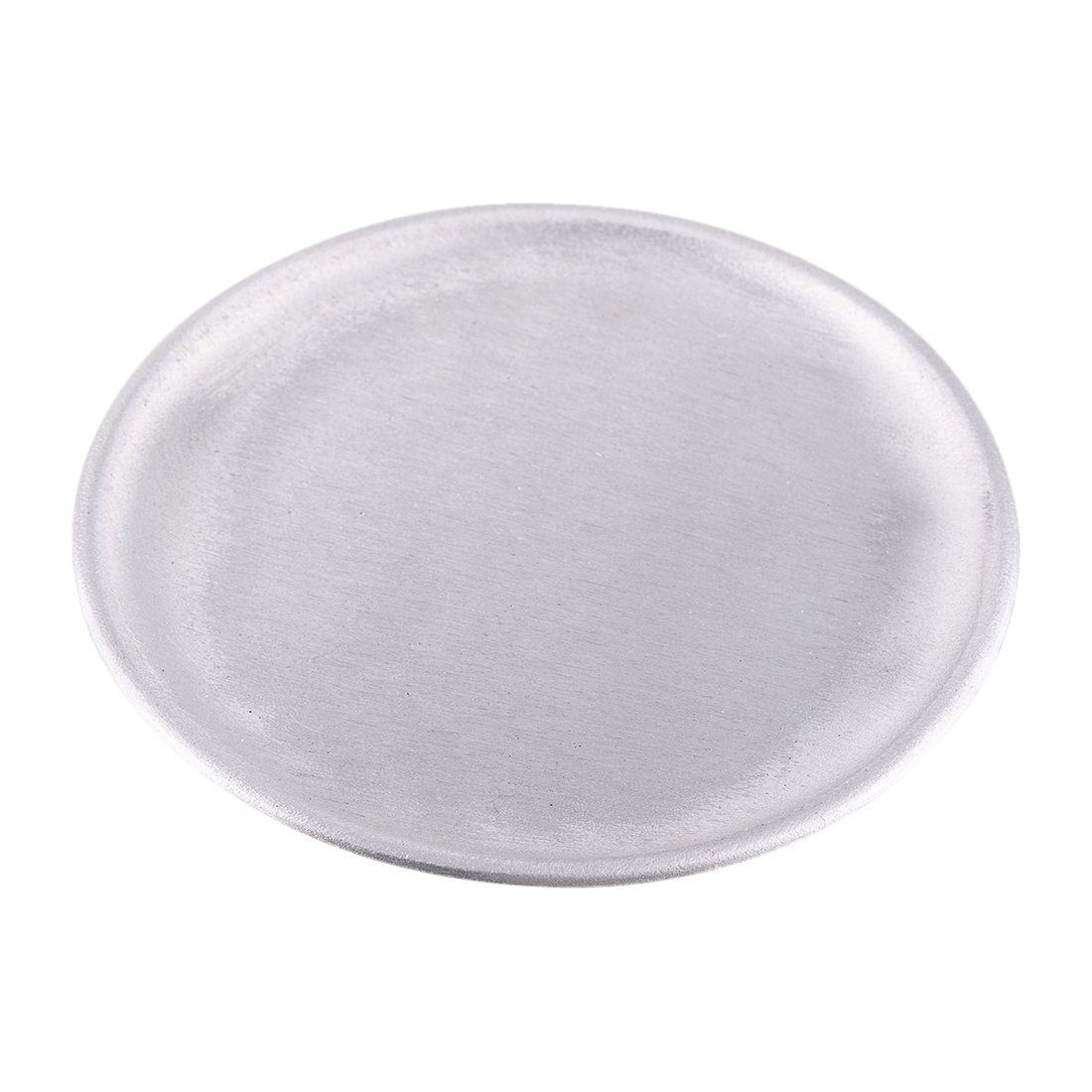 NKlaus Kerzentablett Aluminium-Kerzenteller Rund Ø 17cm Matt Untersetze