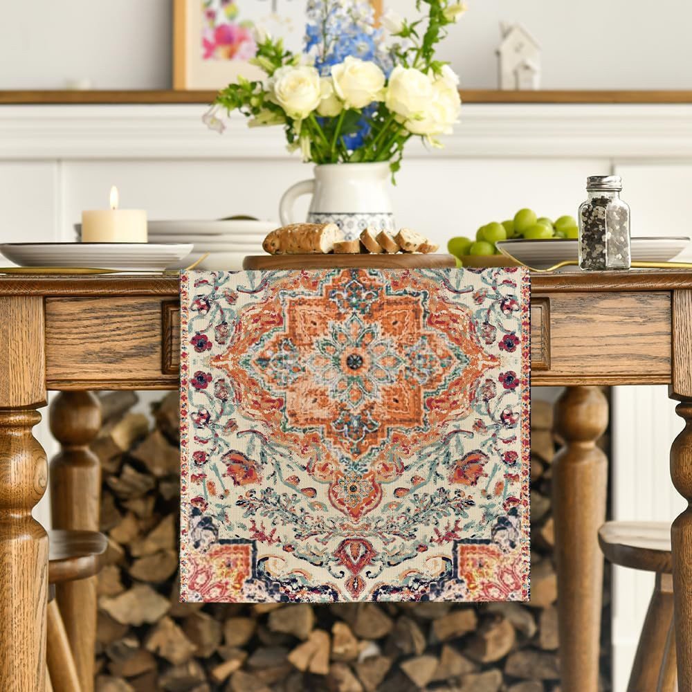 Coonoor Tischläufer Boho-Stil Tischläufer, Küchen Esstisch günstig online kaufen