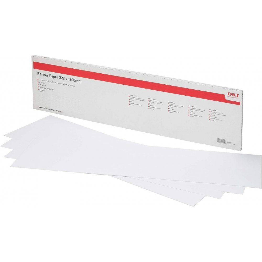 OKI Druckerpapier Papier 40 Blatt - - Standard weiß 09004450 
