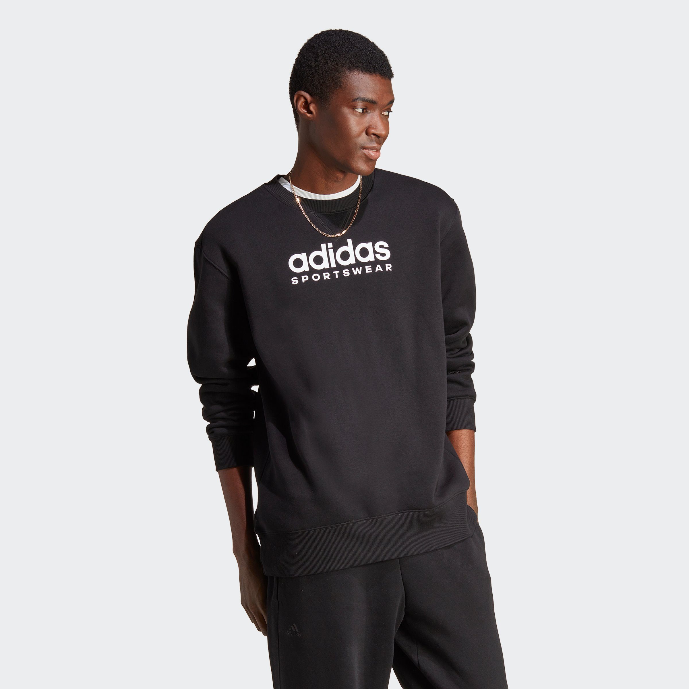 adidas Sportswear Sweatshirt ALL SZN FLEECE Black GRAPHIC