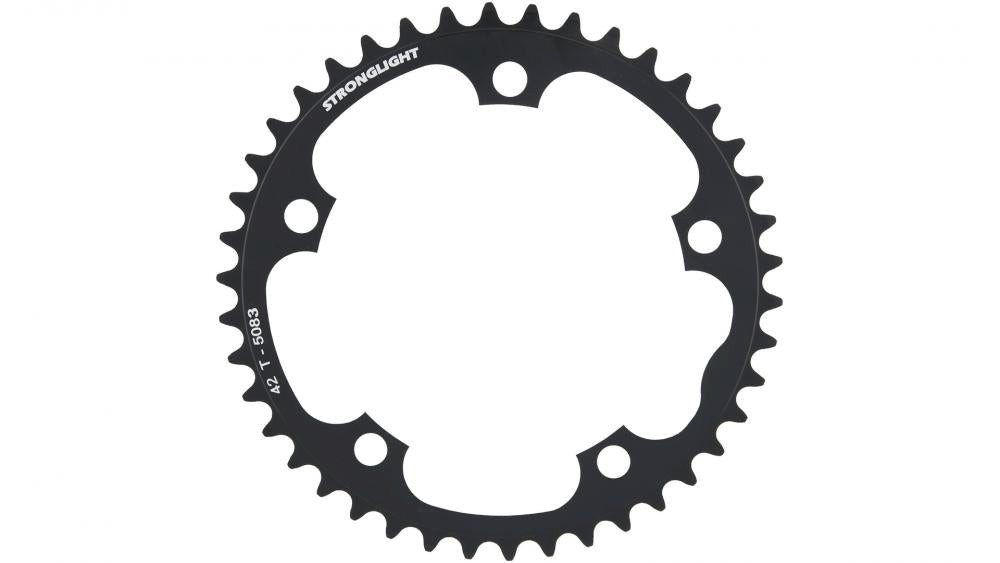 Kettenschaltung STRONGLIGHT Rennrad Kettenblatt 130mm Lochkreis 42 Zähne - Hochwertig