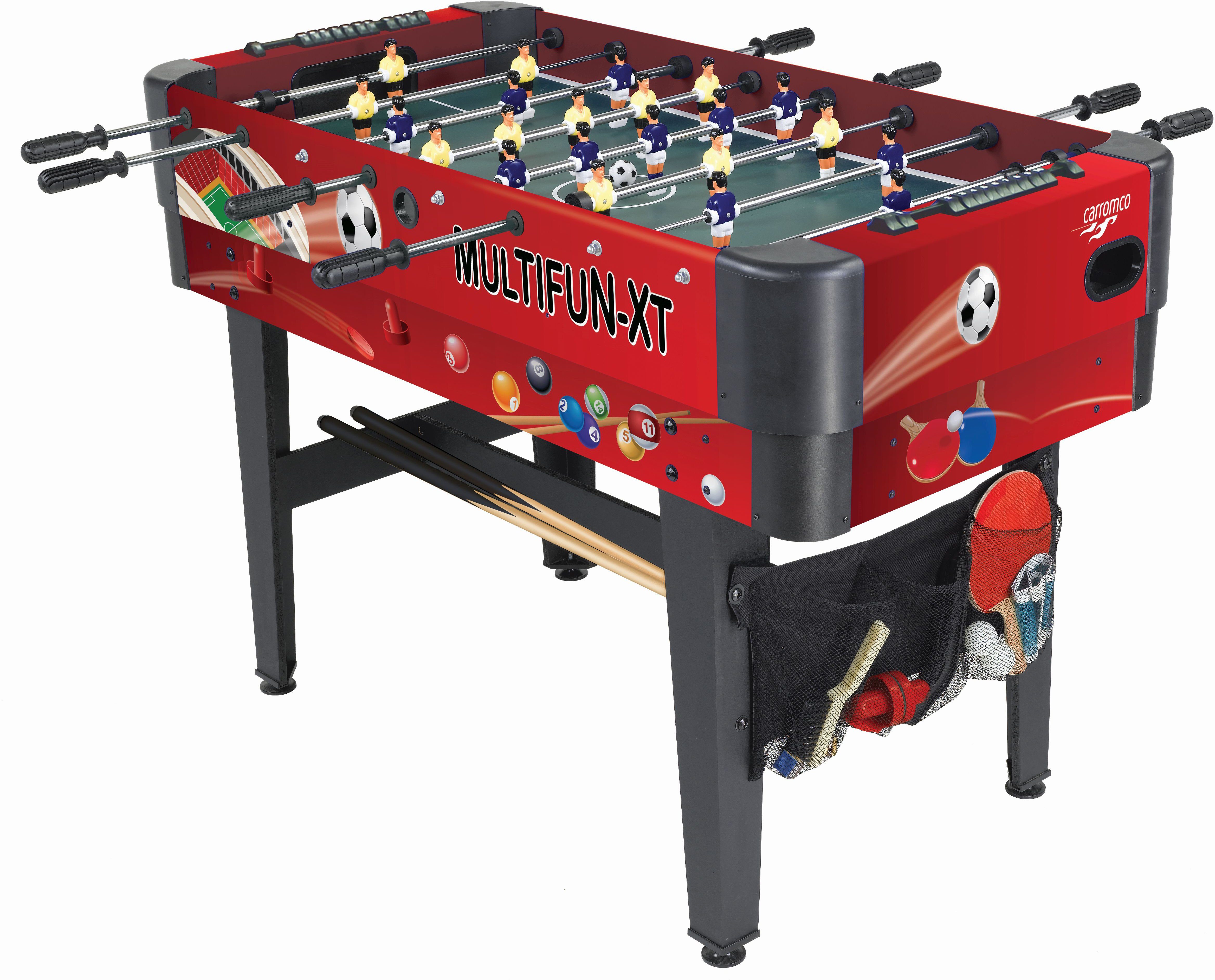 Carromco Multifunktionstisch Multifun XT 14 in 1, mit 14 Spielen, Multifunktionstisch  Multifun XT 14 in 1