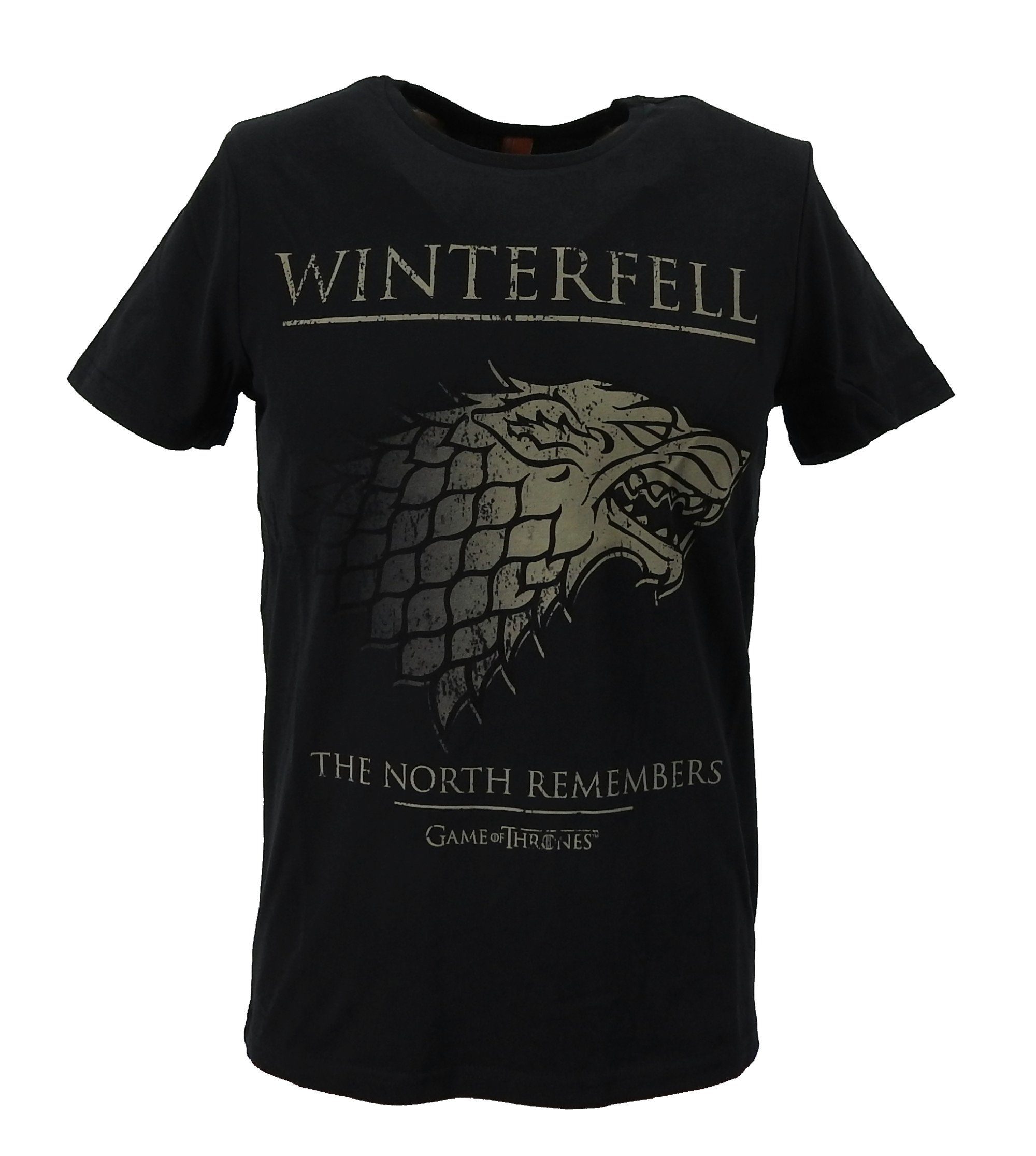 Shirt Thrones Game Winterfell (1-tlg) T-Shirt TShirt of Gozoo Men schwarz Herren